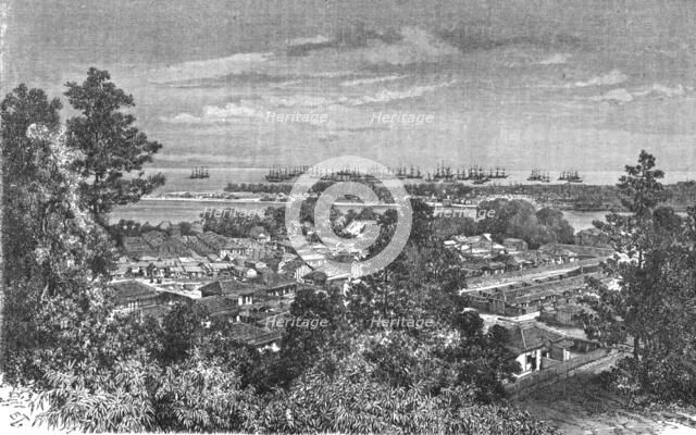 'Panorama of Benten; A European Sojourn in Japan', 1875. Creator: Unknown.