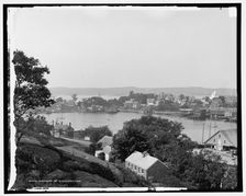 Panorama of Gloucester, Mass., c1905. Creator: Unknown