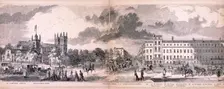 Panorama of London, 1849. Artist: George C Leighton