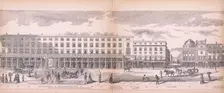 Panorama of London, 1849. Artist: George C Leighton