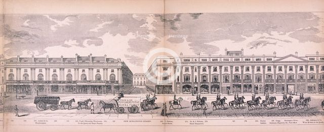 Panorama of London, 1849. Artist: George C Leighton