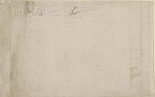 Panorama of London as seen from Southwark: Lambeth, 1554. Artist: Anthonis van den Wyngaerde