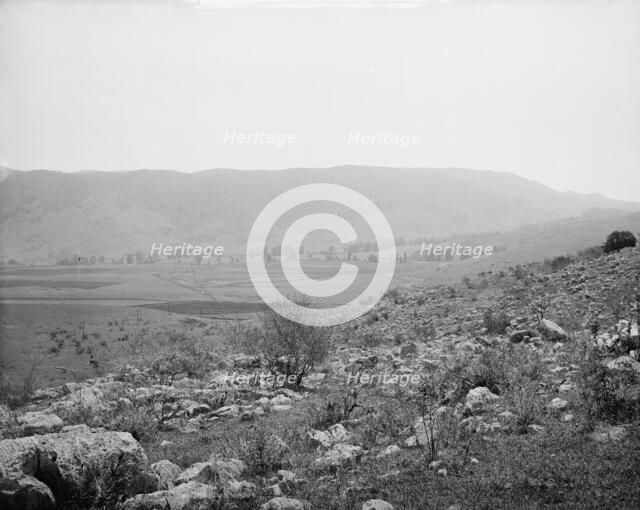 Panorama of Los Canoas, between 1880 and 1897. Creator: William H. Jackson.