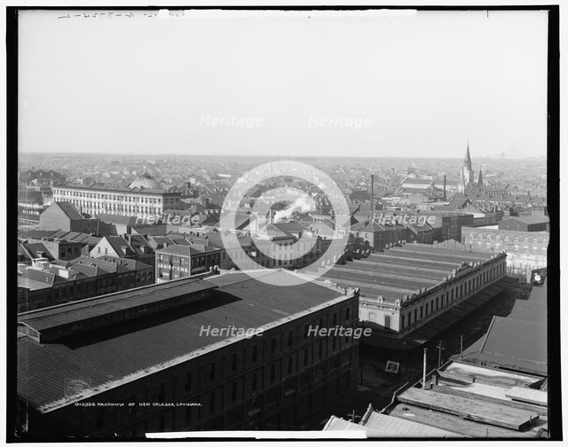 Panorama of New Orleans, Louisiana, c1906. Creator: Unknown.