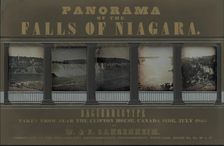 Panorama of Niagara Falls, July 1845. Creator: Frederick Langenheim