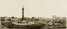 Panorama of Place de la Bastille, 4th, 11th and 12th arrondissements, Paris. Creator: Unknown