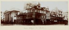 Panorama of the old village of Roule, now rue du Faubourg-Saint-Honore, 8th..., Paris, 1890. Creator: Unknown