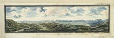 Panorama of the Camdebo and Sneeuberg Mountains, from Bruintjieshoogte Pass, 1777. Creators: Robert Jacob Gordon, Johannes Schumacher