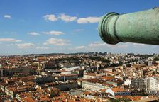 Panorama of the city from St George's Castle, Lisbon, Portugal, 2008. Creator: Unknown