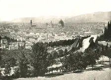 Panorama of the city of Florence, Italy, 1895. Creator: W & S Ltd