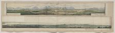 Panorama of Tulbagh, then known as the Land van Waveren in the Roodezand valley, 1778-1779. Creators: Robert Jacob Gordon, Johannes Schumacher