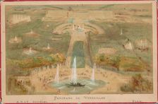 Panorama of Versailles, c.1880-c.1890. Creator: Unknown