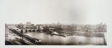 Panorama taken from the Louvre, 1st, 4th and 6th arrondissements, Paris, between 1862 and 1872. Creator: Unknown