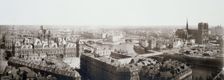 Panorama taken from Tour Saint-Jacques towards Ile de la Cité, 1st and 4th arrondissements..., 1867. Creator: Unknown