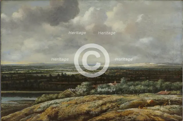Panoramic Landscape with a City in the Background, 1655. Creator: Philip Koninck.