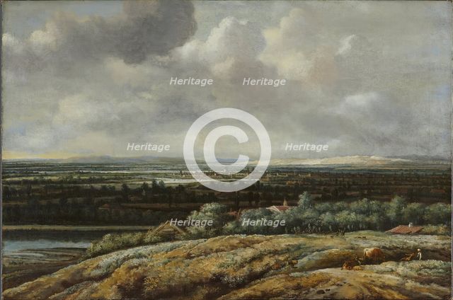 Panoramic Landscape with a City in the Background, 1655. Creator: Philip Koninck.