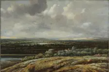 Panoramic Landscape with a City in the Background, 1655. Creator: Philip Koninck