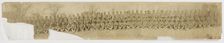 Panoramic photographic print of D Company, 369th regiment at Camp Merritt, 1917. Creator: Unknown