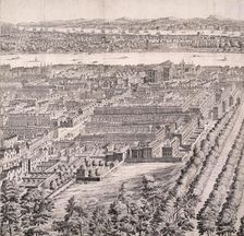 Panoramic view of London, 1720. Artist: Johannes Kip