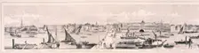 Panoramic view of London, 1844. Artist: Henry Vizetelly