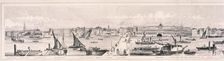 Panoramic view of London, 1844. Artist: Henry Vizetelly