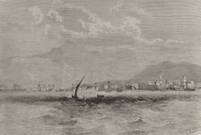 Panoramic view of Larnaca, Cyprus, 1878. Creator: Tomás Carlos Capuz