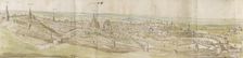 Panoramic View of Leuven from the North-West, c1550-1570. Artist: Anthonis van den Wyngaerde