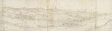 Panoramic View of Segovia from the East, c1560-1570. Artist: Anthonis van den Wyngaerde