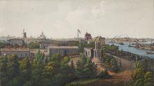 Panoramic View of Sveaborg and Helsingfors (Sheet 1), 1855