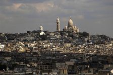 Panoramic view of Paris, France, 2008. Creator: LTL