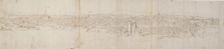 Panoramic View of Rome from Monte Janiculus, c1550s. Artist: Anthonis van den Wyngaerde