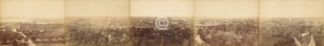 Panoramic View of Washington, DC, 1860-1876. Creator: Unknown.