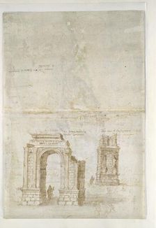 Panoramic View of Tarragona from the South (Seawards), c1560s. Artist: Anthonis van den Wyngaerde