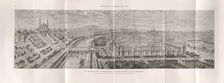 Panoramic view of the Exposition Universelle of 1878 in Paris, 1878. Creator: Trichon, Auguste (1814-1898)