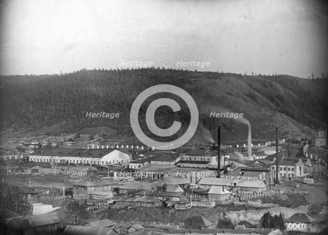 Panoramic View of the Gur'evsk Plant, 1926. Creator: Unknown.