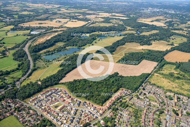 Panshanger, a landscape park laid out from 1799 with advice from Humphry Repton, Hertfordshire, 2024 Creator: Damian Grady.