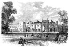 Panshanger House, Hertfordshire, the seat of Earl Cowper, 1862. Creator: Unknown