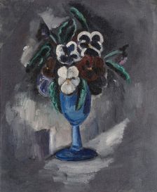 Pansies, c1928-1934. Creator: Marsden Hartley