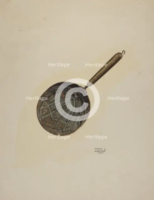 Panslider, c. 1937. Creator: Harry Grossen.