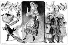 Pantomime of "Cinderella" at Her Majesty's Theatre, 1890. Creator: P Naumann