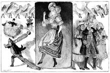 Pantomime of "Cinderella" at Her Majesty's Theatre, 1890. Creator: P Naumann