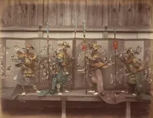 Pantomime Uniform of Temple, Nikko, 1870s-1890s. Creator: Kusakabe Kimbei