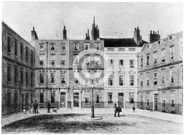 Panton Square, London, 19th century (1907). Artist: Unknown