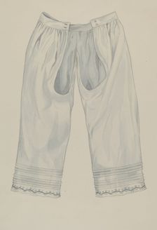 Pantalette, c. 1937. Creator: Edith Towner
