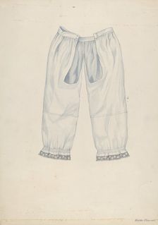 Pantalette, c. 1937. Creator: Edith Towner