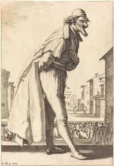 Pantalone, 1618/1620. Creator: Jacques Callot