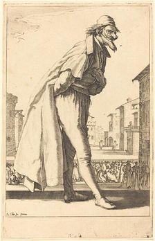 Pantalone, 1618/1620. Creator: Jacques Callot