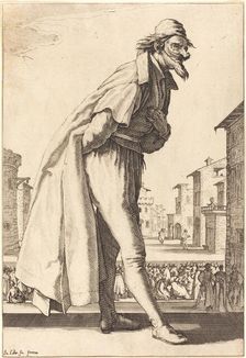 Pantalone, 1618/1620. Creator: Jacques Callot