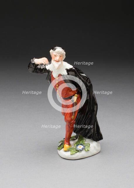Pantaloon, Meissen, 1740/45. Creator: Meissen Porcelain.