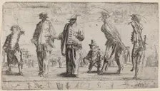 Pantaloons, 1632. Creator: Stefano della Bella
